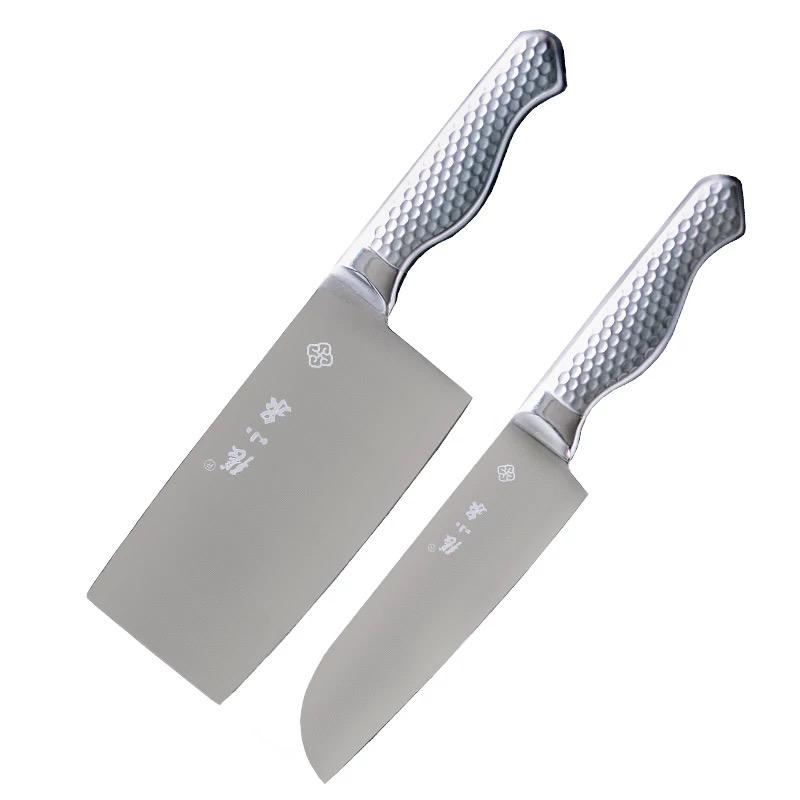 张小泉 锤点刀具两件套不锈钢菜刀D40140100